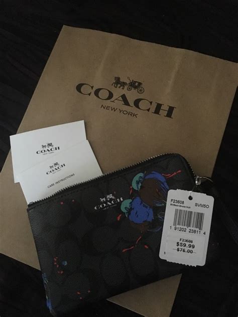 fake coach paper bag|authentic coach dust bag.